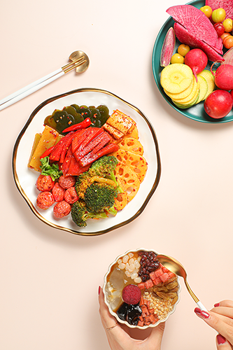 泡菜组合+冰八宝